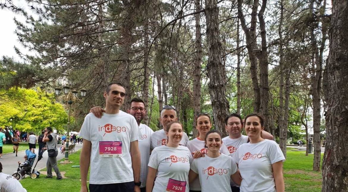 Indago running at Wizz Air Skopje Marathon 2019